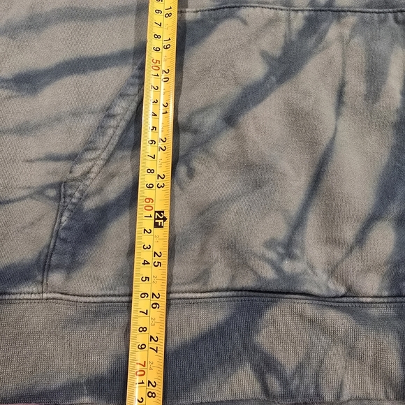 Vans Tie Dye Hooded Sweatshirt Unisex Small Green Logo Hoodie Skate Street. - Picture 11 of 11